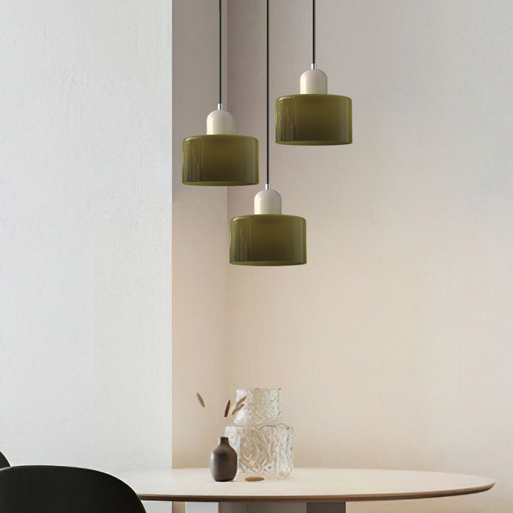 Lámpara Colgante de Vidrio Creativa y Moderna con Diseño Elegante 9