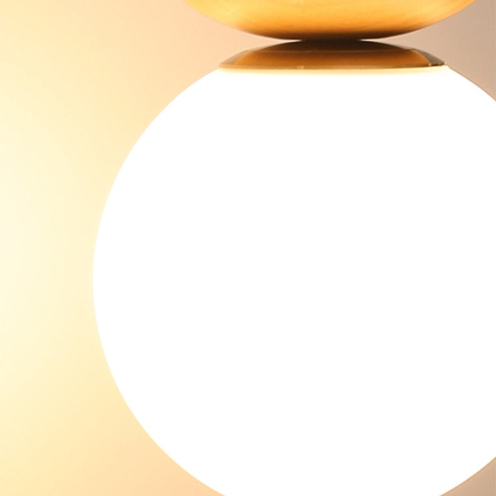 Lámpara Colgante de Vidrio Decorativa con Diseño Elegante – Ideal para Salones y Comedores 3