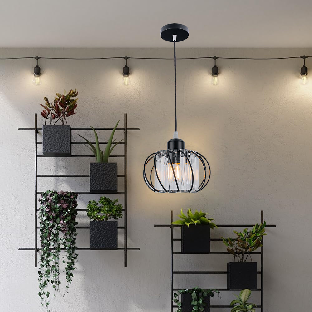 Lámpara Colgante de Vidrio Globular Nórdica para Pasillo – Diseño Moderno y Minimalista 4