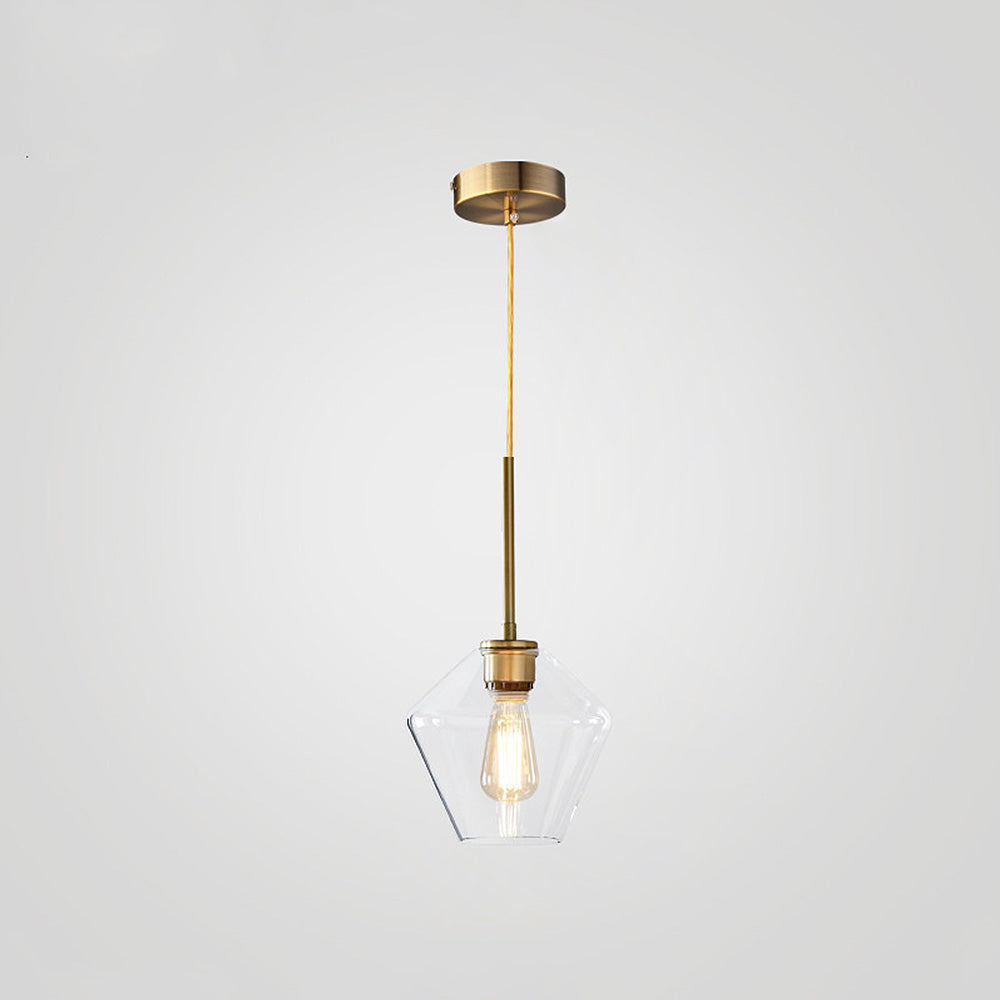 Lámpara Colgante de Vidrio Industrial para Sala de Estar – Diseño Moderno y Elegante 0
