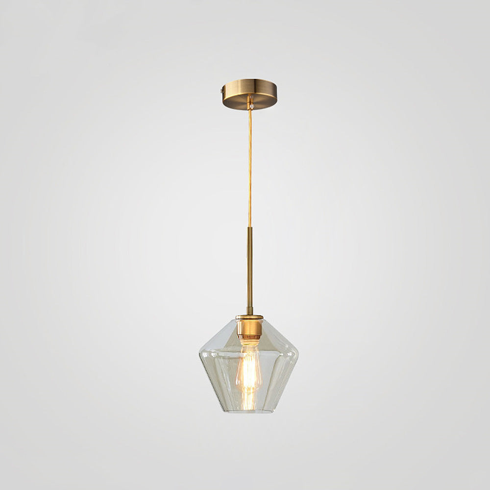 Lámpara Colgante de Vidrio Industrial para Sala de Estar – Diseño Moderno y Elegante 10