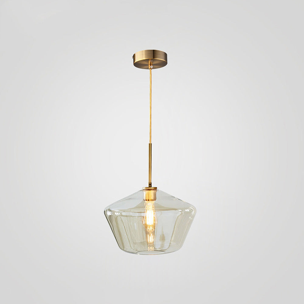 Lámpara Colgante de Vidrio Industrial para Sala de Estar – Diseño Moderno y Elegante 11