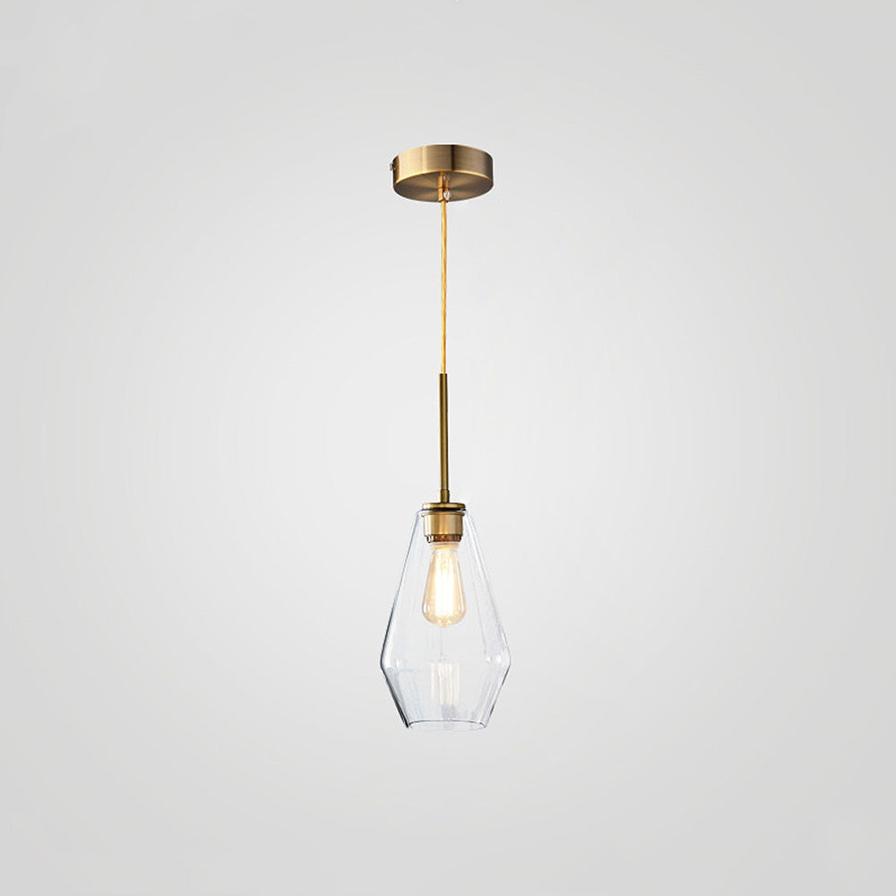 Lámpara Colgante de Vidrio Industrial para Sala de Estar – Diseño Moderno y Elegante 5
