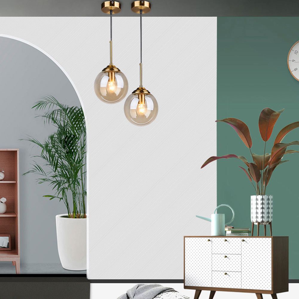 Lámpara Colgante de Vidrio Moderna para Comedor – Diseño Nórdico Minimalista 2