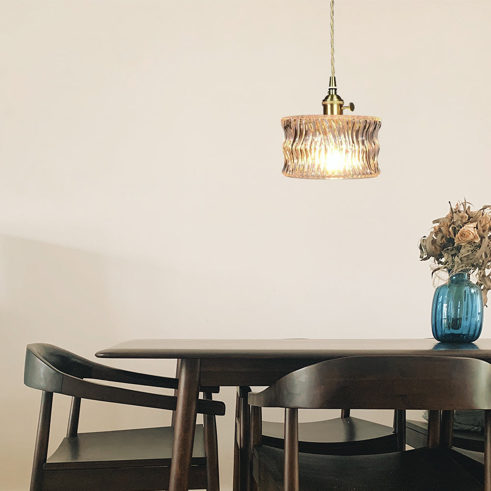 Lámpara Colgante de Vidrio Moderno con Diseño Minimalista para Cocina y Comedor 2