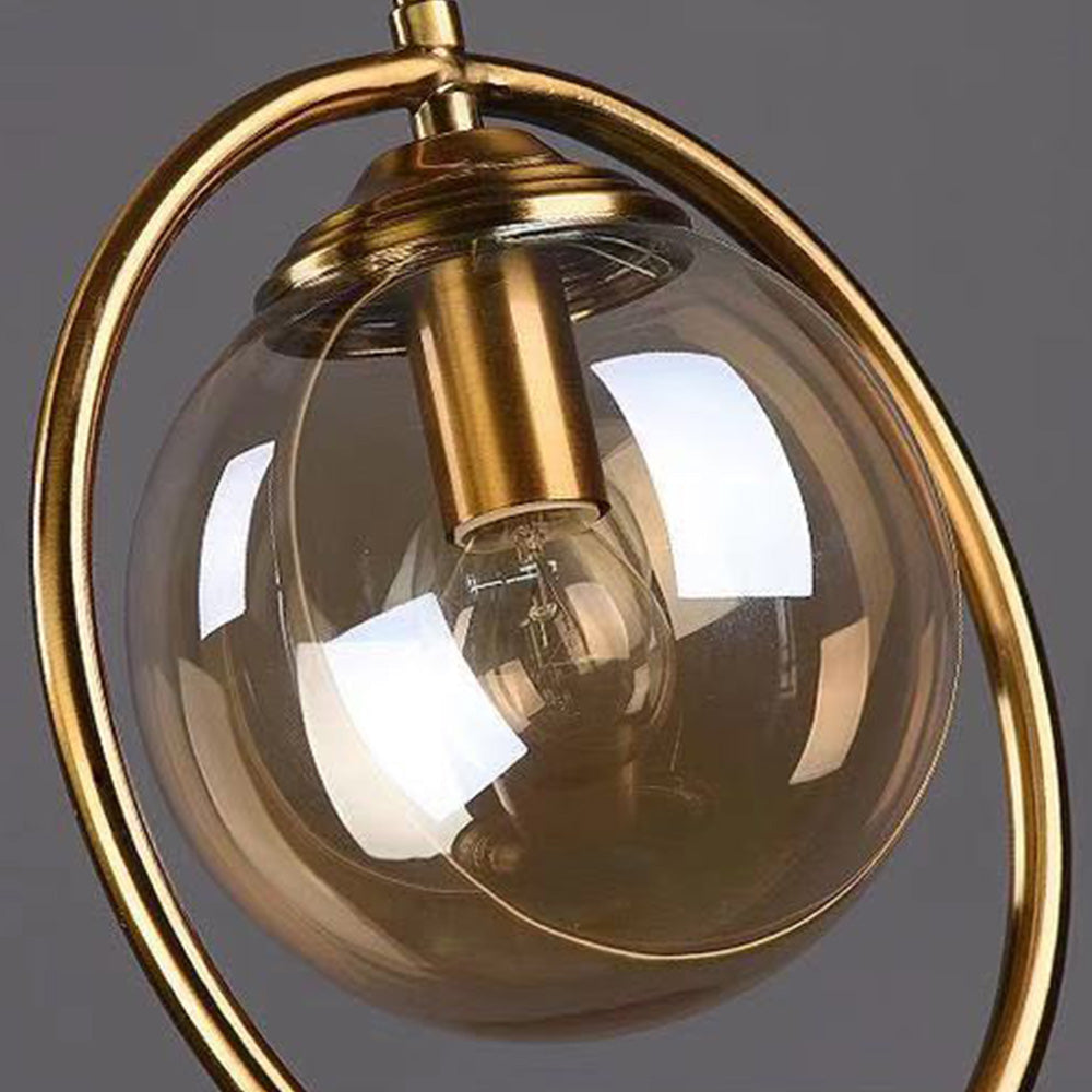 Lámpara Colgante de Vidrio Transparente para Dormitorio – Elegante y Moderna 6