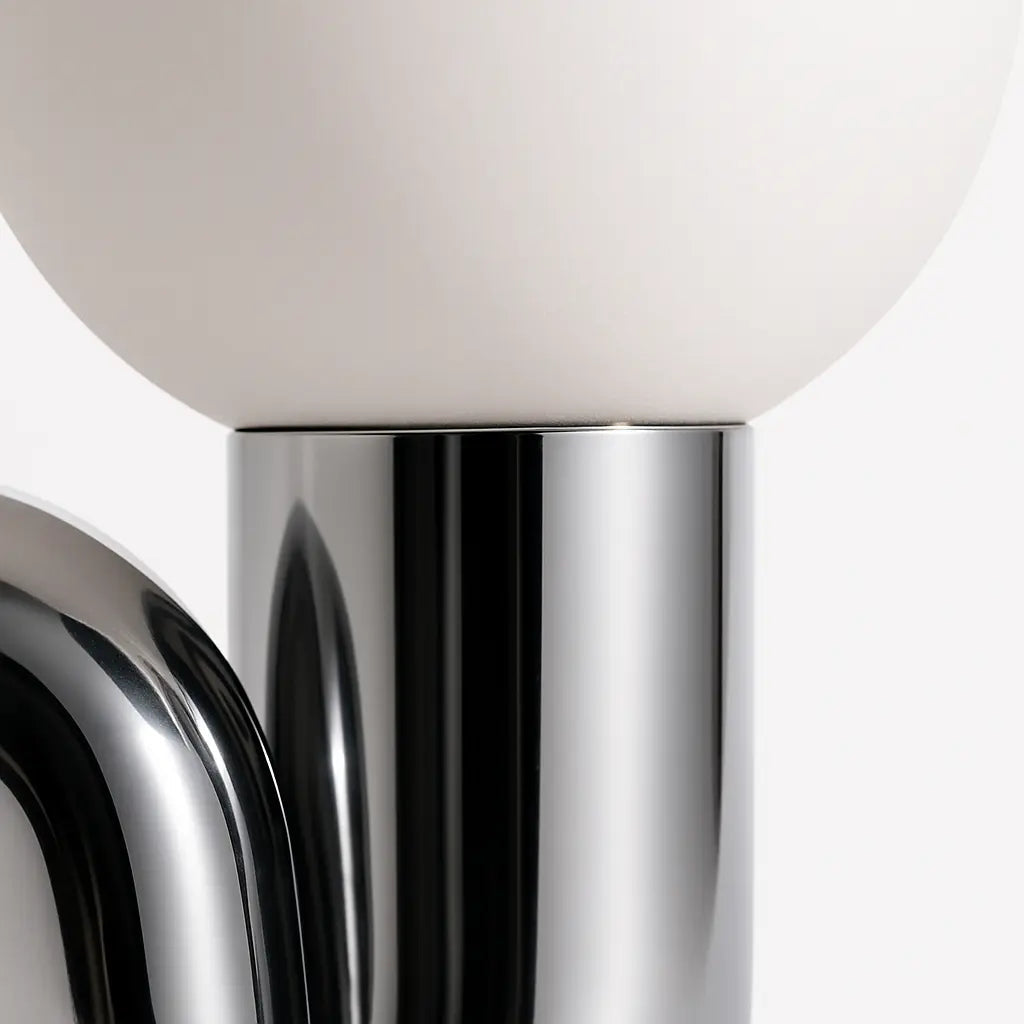 Lámpara Curl de Diseño Moderno con Luz Cálida de 3000k y Estructura Curvada – Ideal para Decoración de Techo o Pie 1
