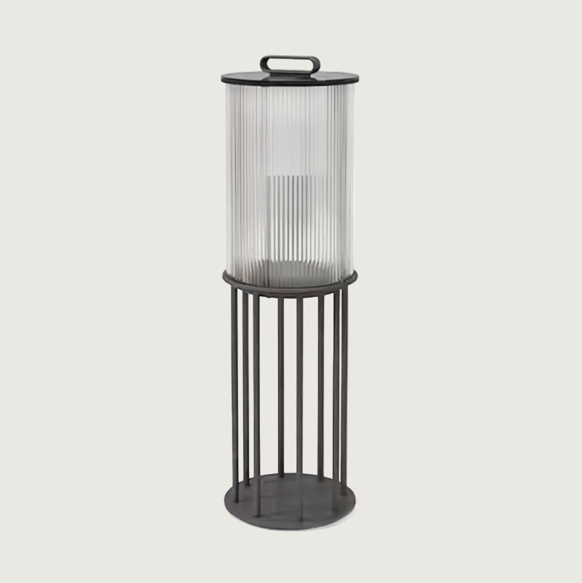 Lámpara Solar Exterior con Control Remoto de Acero Inoxidable - Luces Solares Jardín Resistente a la Intemperie con Iluminación Eficiente 1