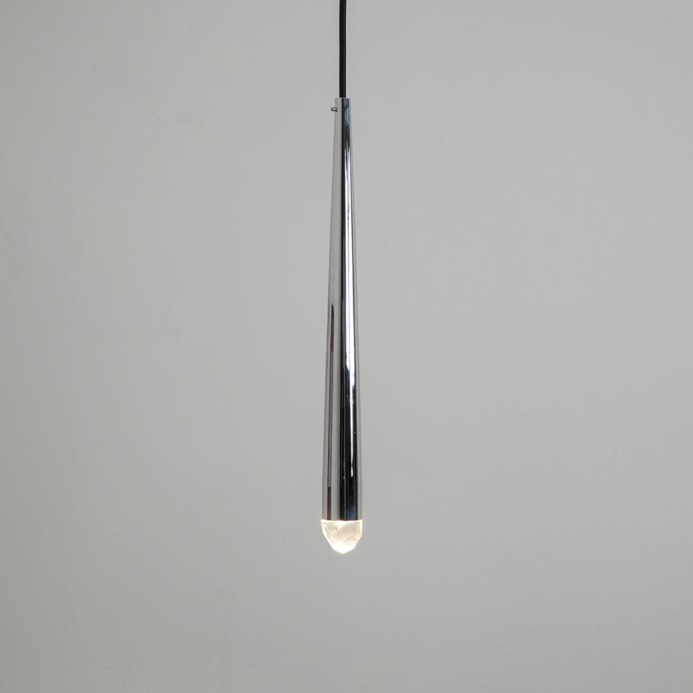 Lámpara de Araña Redonda Minimalista de Bronce y Cristal – Diseño Elegante para Iluminación Interior 10