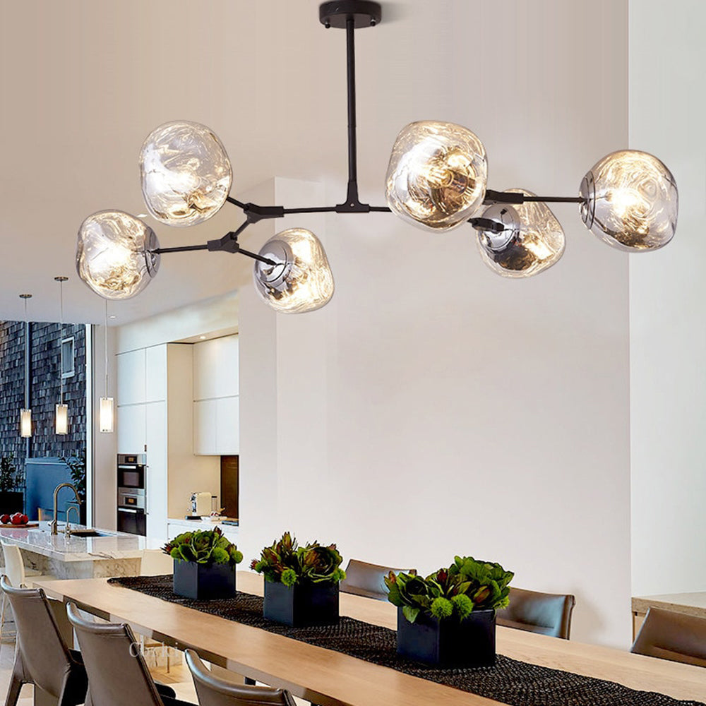 Lámpara de Cristal Nórdica de Diseño para Sala de Estar – Lámpara Colgante Moderna 1
