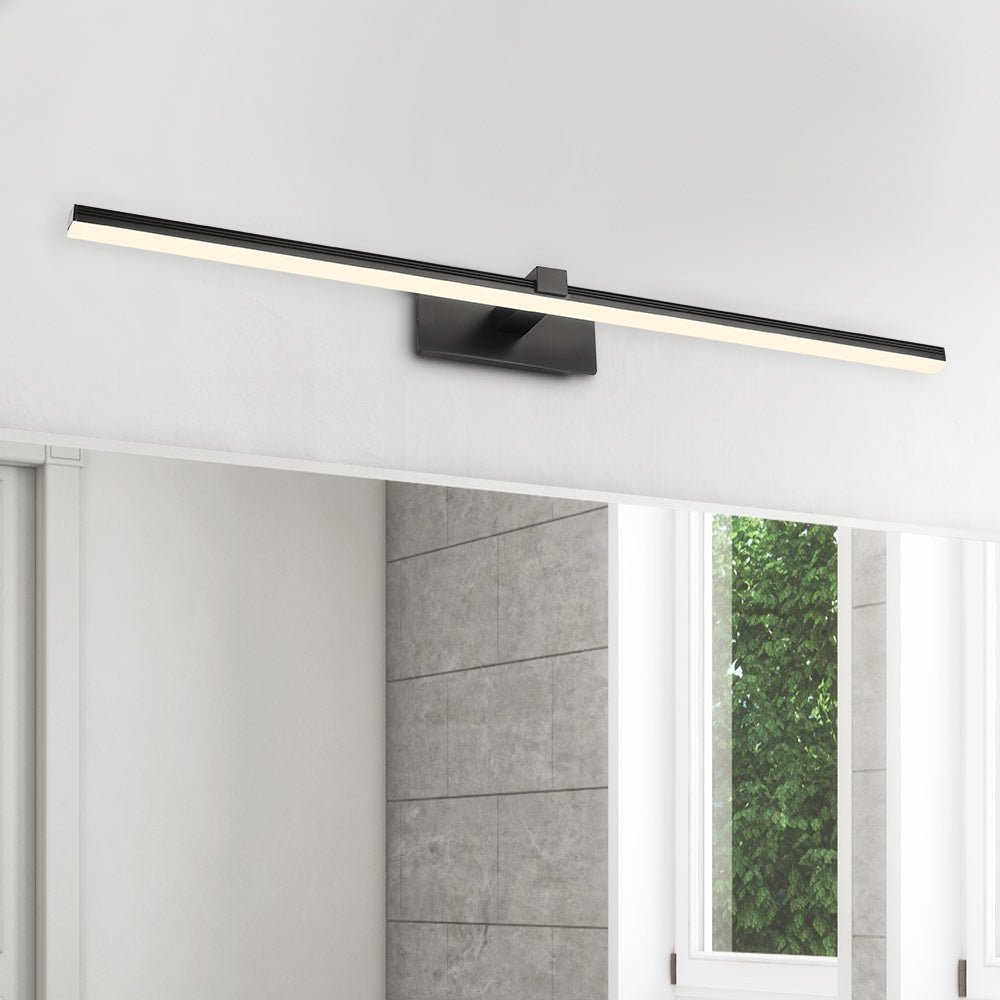 Lámpara de Espejo LED para Baño en Negro y Blanco – Diseño Moderno y Elegante 0