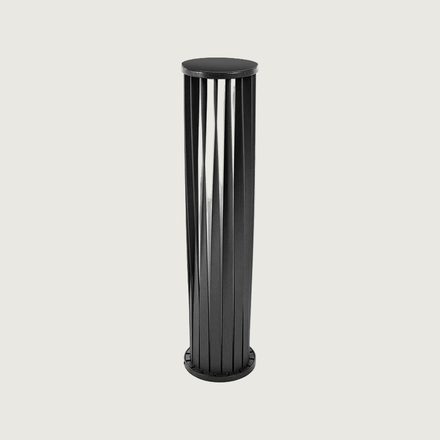 Lámpara de Exterior LED Eficiente con Cuerpo de Metal y Pantalla Acrílica, Resistente a la Intemperie, IP65, Alturas de 40cm, 60cm y 80cm 1