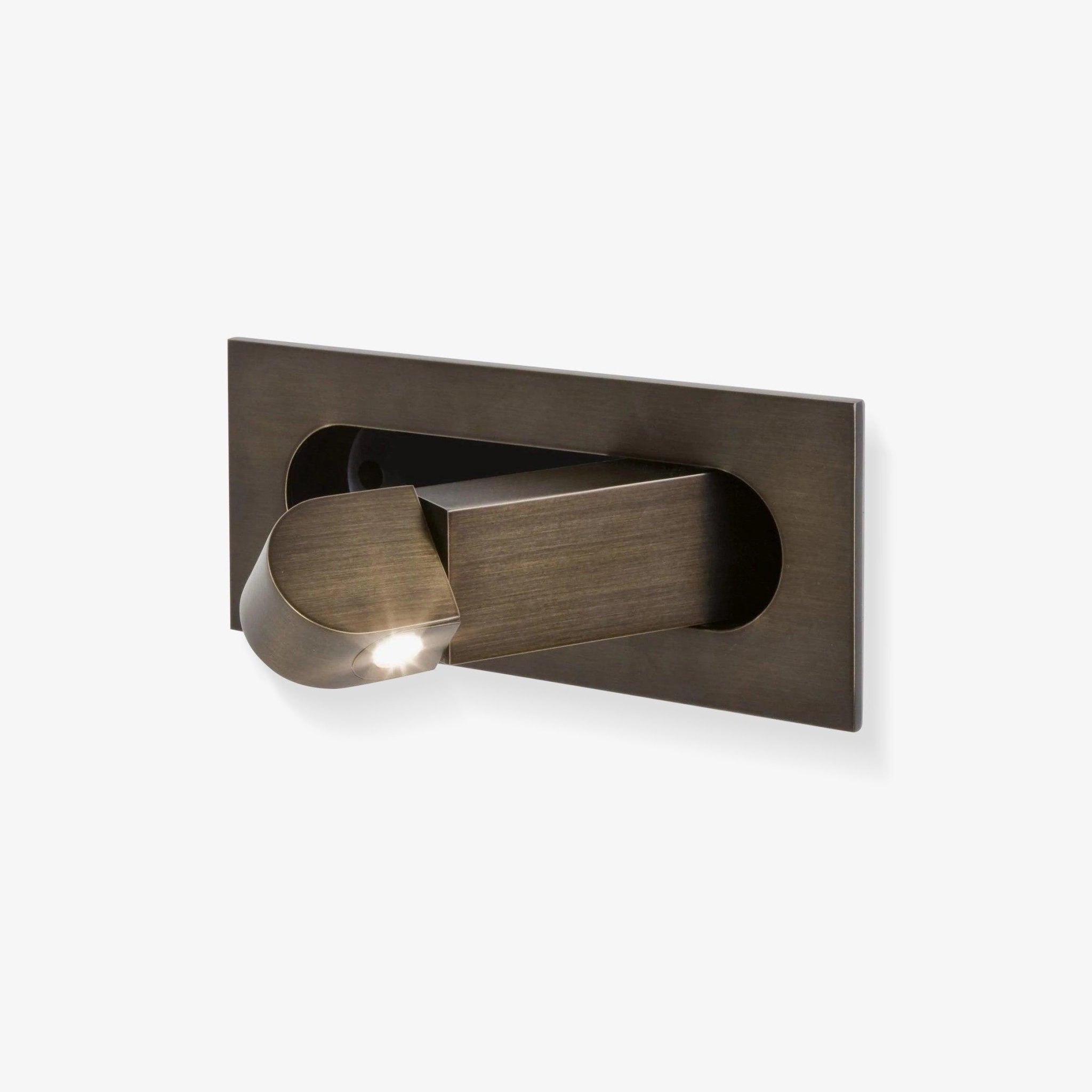 Lámpara de Lectura LED Moderna con Cabezal Ajustable para Mesita de Noche 7