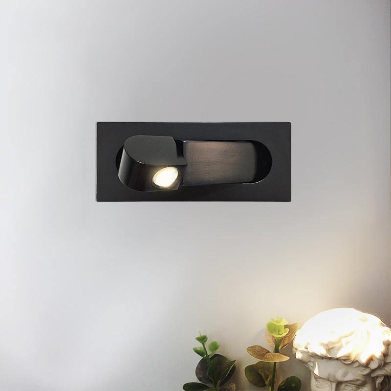 Lámpara de Lectura LED Moderna con Cabezal Ajustable y Luz Cálida para Leer en la Cama - Diseño Funcional y Eficiente 0