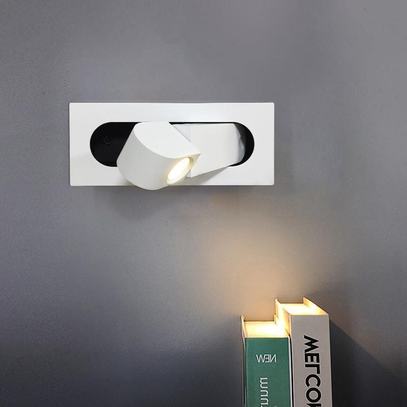 Lámpara de Lectura LED Moderna con Cabezal Ajustable y Luz Cálida para Leer en la Cama - Diseño Funcional y Eficiente 1