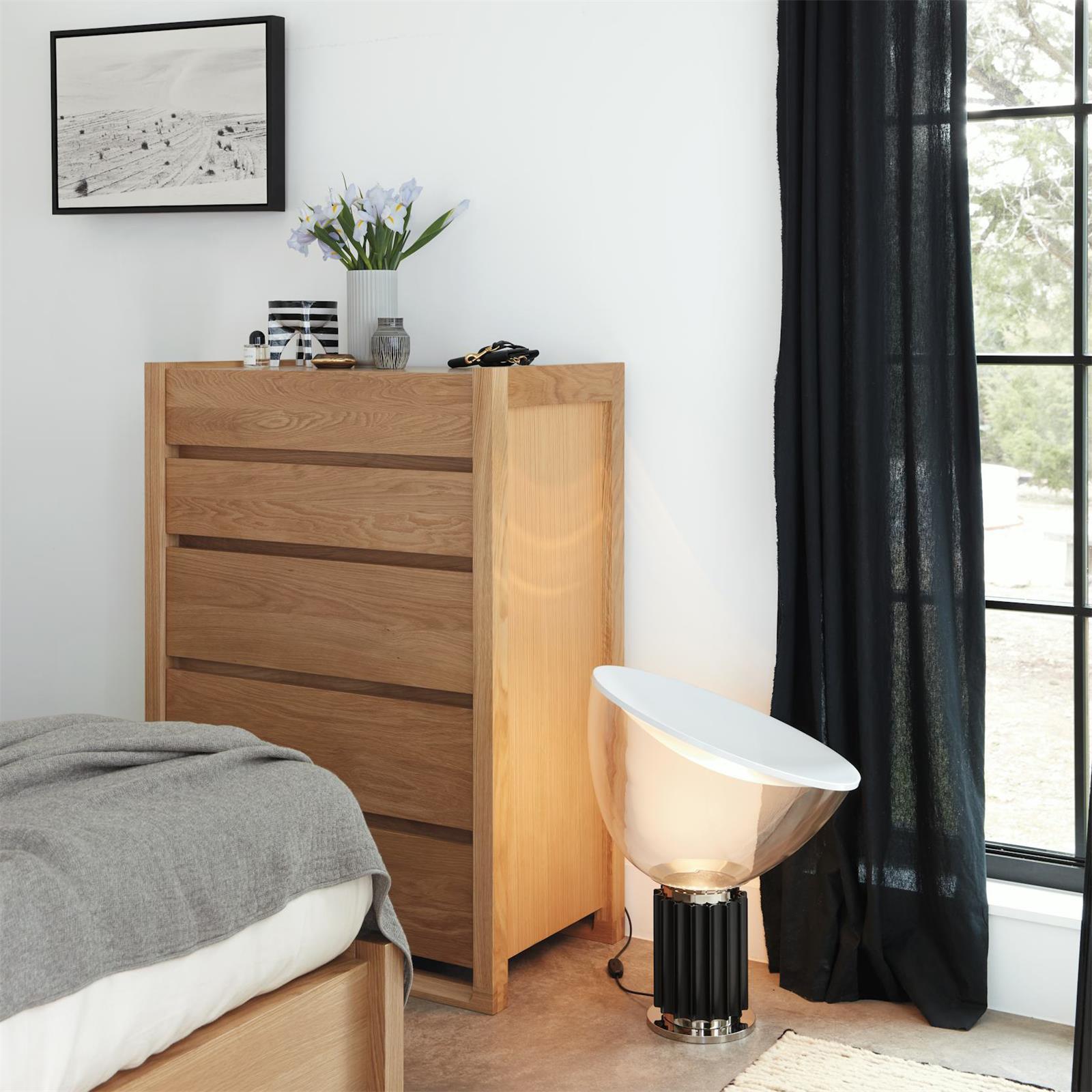Lámpara de Mesa Moderna con Difusor de Cristal y Reflector de Aluminio – Ideal para Escritorio y Mesita de Noche 8