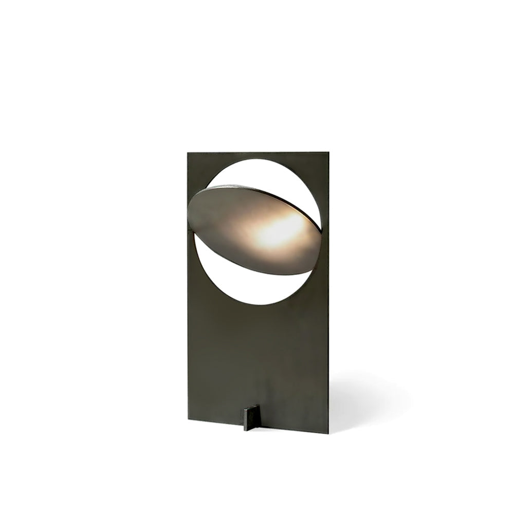 Lámpara de Mesa Moderna con Diseño Minimalista y LED Integrado – Acabado en Aluminio y Metal 1