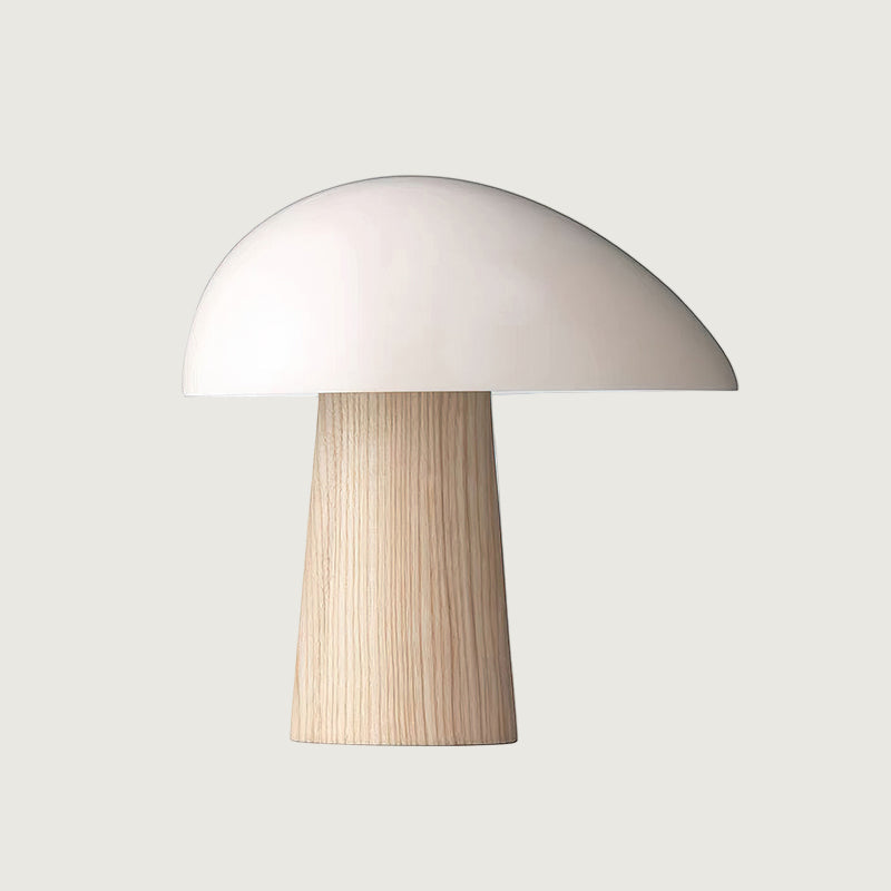 Lámpara de Mesa Moderna con Diseño de Madera y Luz LED Regulable – 28cm 9