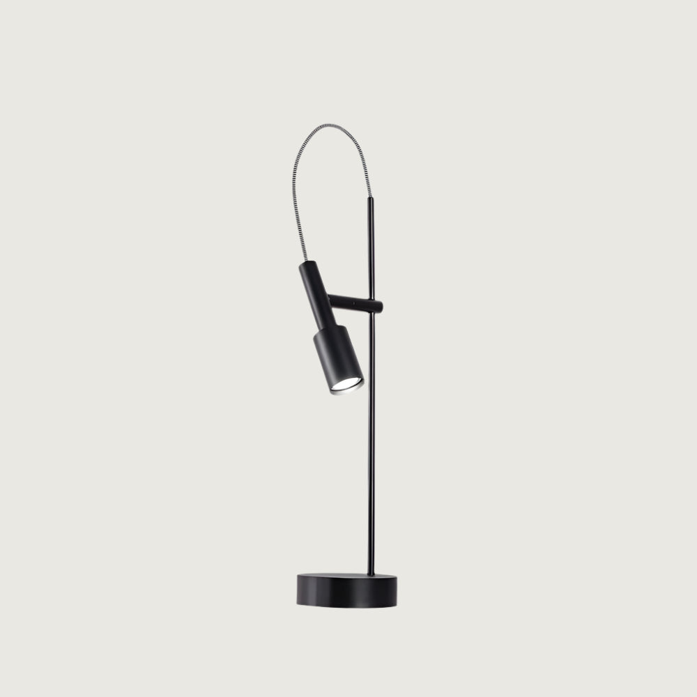 Lámpara de Mesa Moderna de Metal con Luz LED, Diseño Elegante y Acogedor para Mesitas de Noche y Escritorios 1