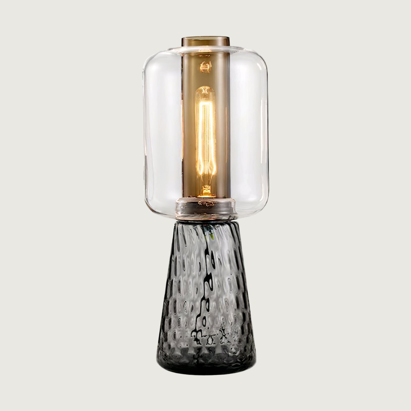 Lámpara de Mesa Moderna de Vidrio Soplado de Murano - Diseño Contemporáneo y Elegante 0