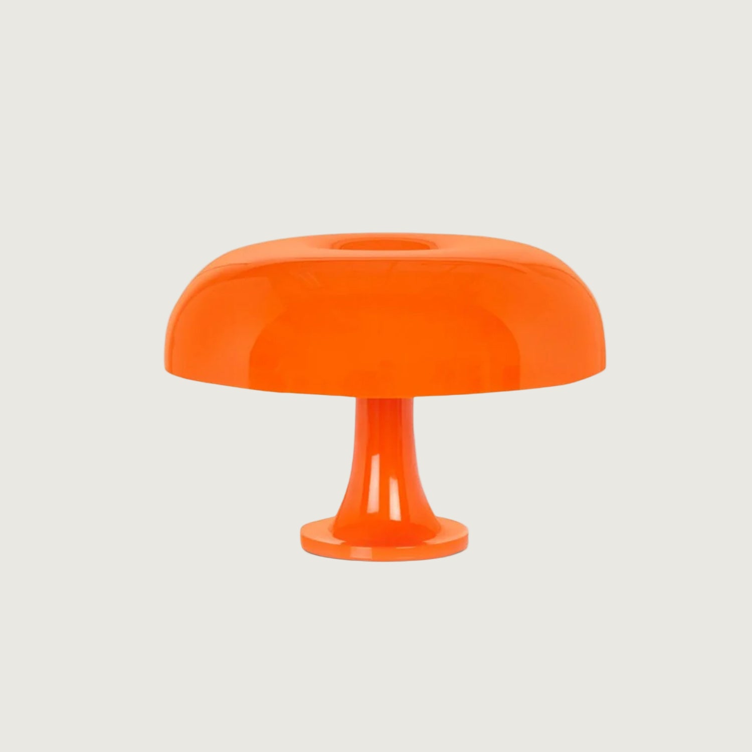 Lámpara de Mesa Nesso de Estilo Moderno en Colores Naranja y Blanco – Diseño Futurista 1