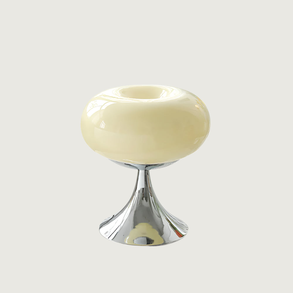 Lámpara de Mesa Piruleta LED Colorida – Diseño Moderno, 28 cm Diámetro, Metal y Vidrio para Decoración Interior 1