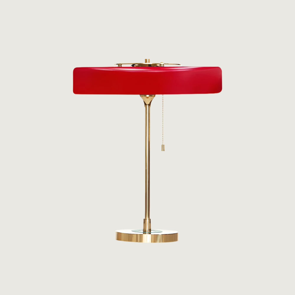 Lámpara de Mesa Revolve con Difusor Acrílico y Base de Metal – Estilo Contemporáneo 11