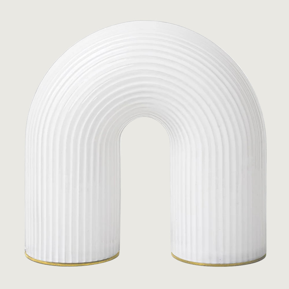Lámpara de Mesa Vuelta Arch Moderna con Iluminación LED Integrada - Diseño Elegante para Mesita de Noche o Escritorio 3