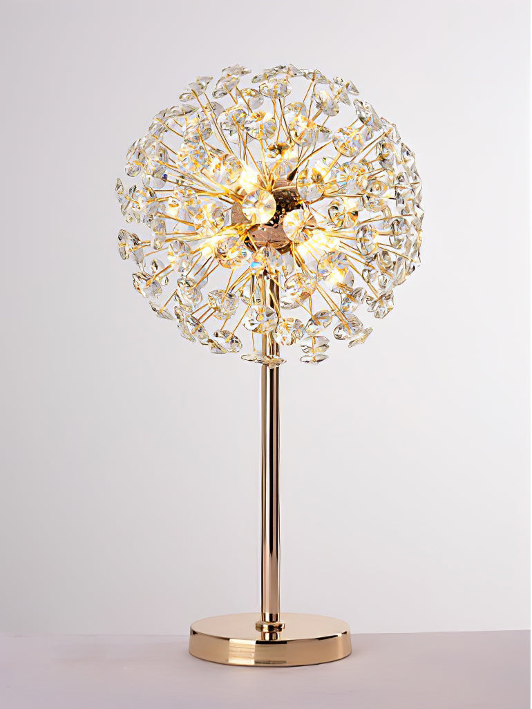 Lámpara de Mesa de Cristal en Forma de Diente de León – Diseño Elegante para Interior 4