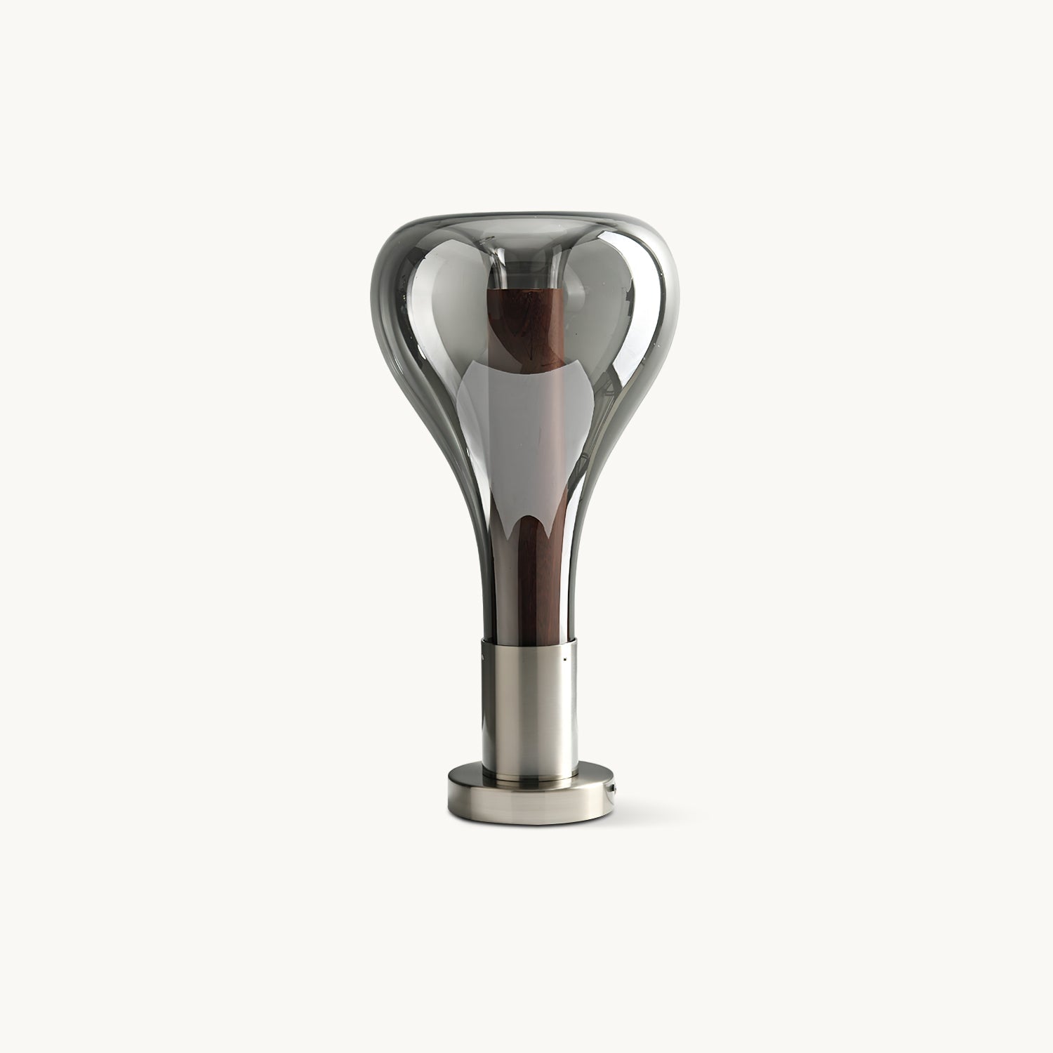 Lámpara de Mesa de Vidrio Beaker con Diseño Único y Luz Cálida – Tamaño Estándar 1
