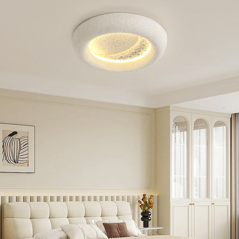Lámpara de Pared Circular Moderna de Resina LED para Decoración Interior – Aplique Pared Elegante y Compacto 2