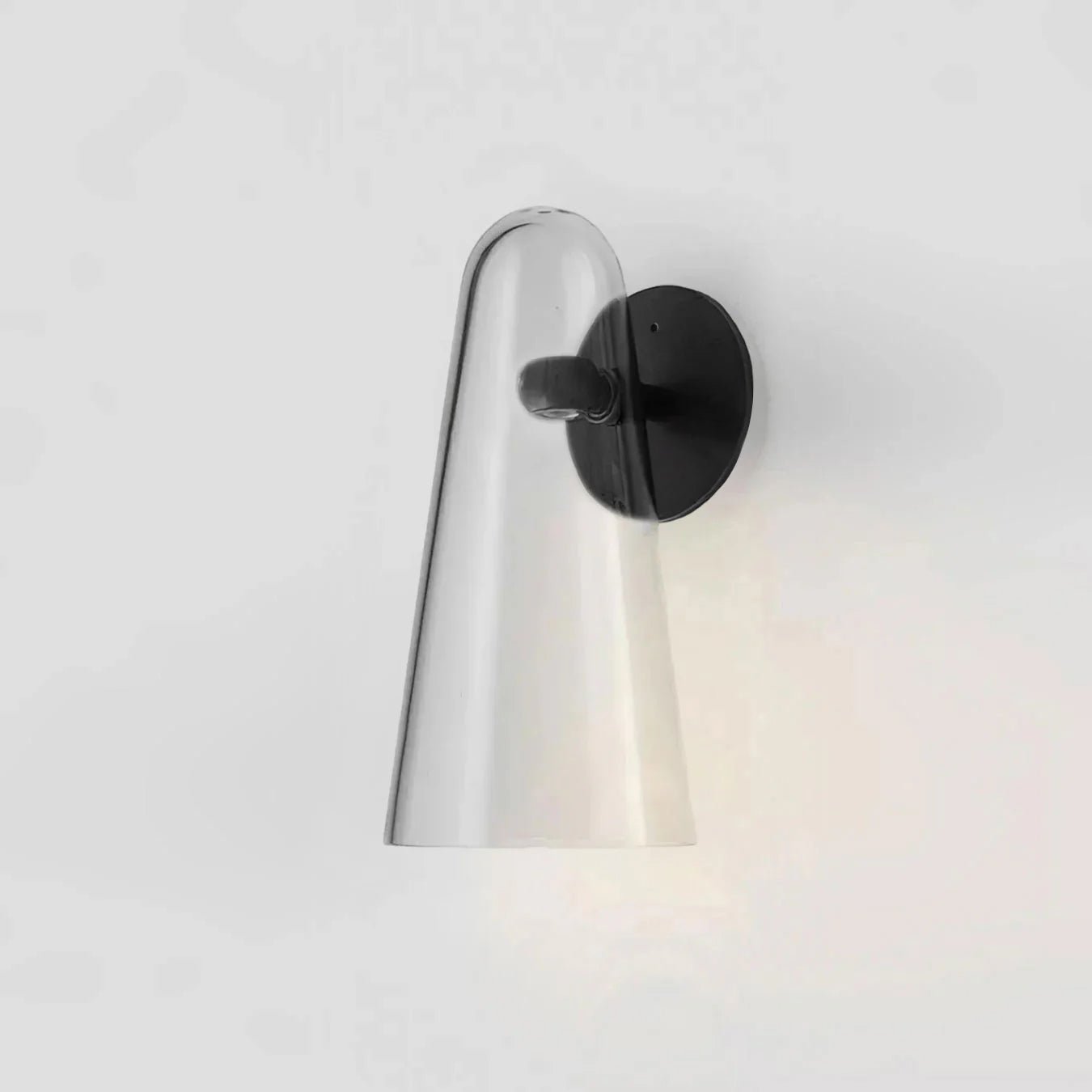 Lámpara de Pared Conical de Vidrio con LED Integrado – Elegante y Moderna 15