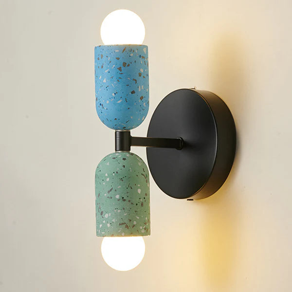 Lámpara de Pared Doble Cabeza Creativa para Hogar – Diseño Versátil y Moderno 2