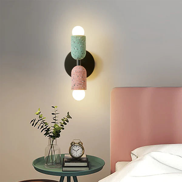 Lámpara de Pared Doble Cabeza Creativa para Hogar – Diseño Versátil y Moderno 3