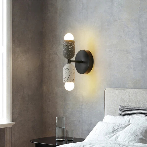 Lámpara de Pared Doble Cabeza Creativa para Hogar – Diseño Versátil y Moderno 4
