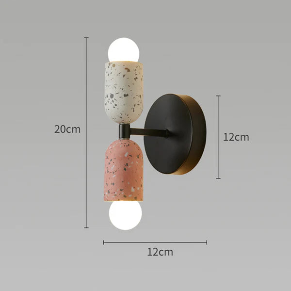 Lámpara de Pared Doble Cabeza Creativa para Hogar – Diseño Versátil y Moderno 6