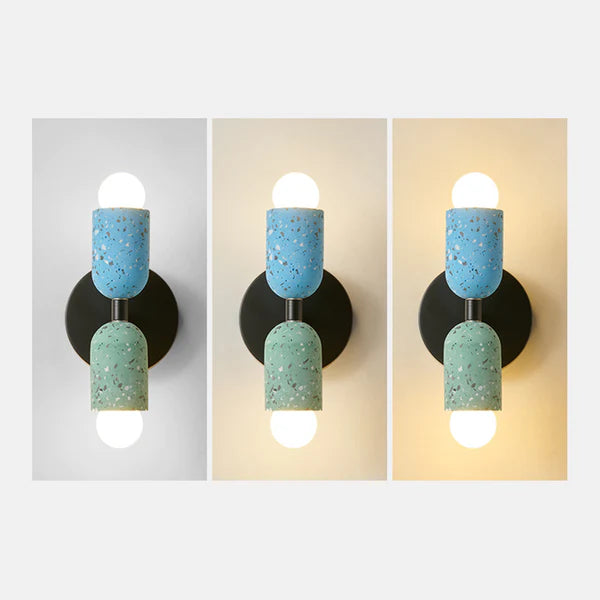 Lámpara de Pared Doble Cabeza Creativa para Hogar – Diseño Versátil y Moderno 7