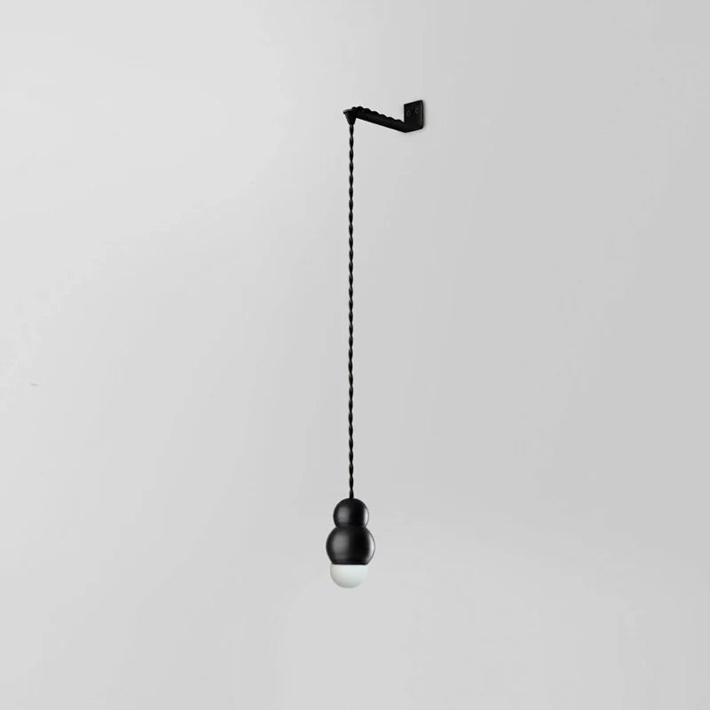 Lámpara de Pared Esférica Moderna en Metal y Vidrio – Varios Colores y Tamaños 0