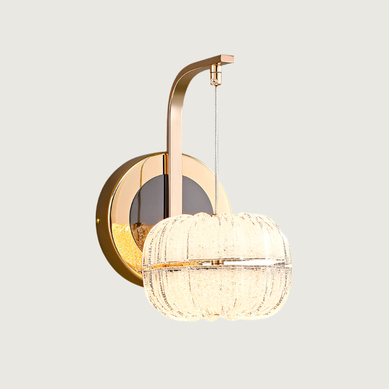 Lámpara de Pared Estilo Calabaza de Lujo con Tres Modos de Iluminación – Apliques de Pared Modernos para Salas y Dormitorios 7