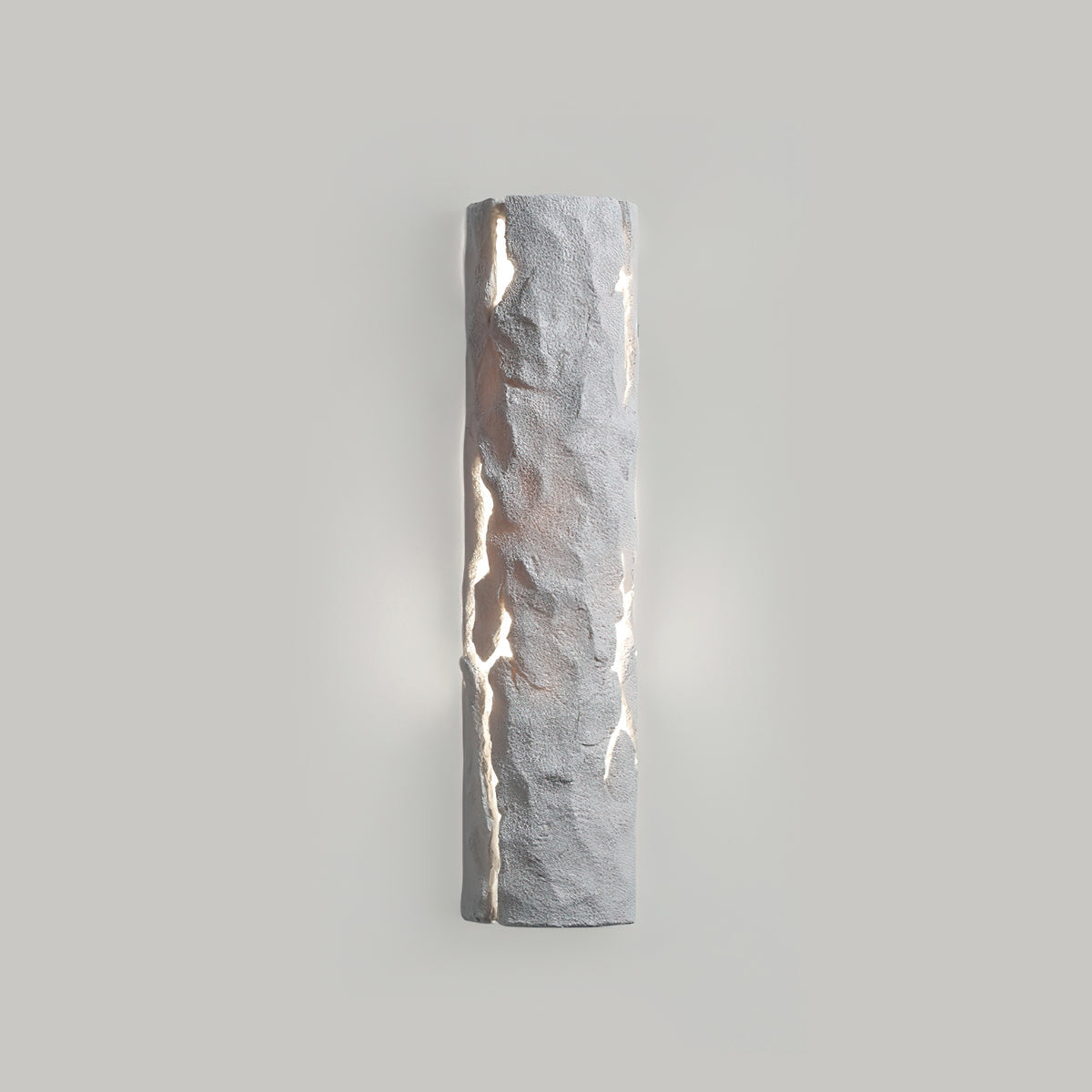 Lámpara de Pared Exterior de Resina con Diseño Rústico y LED Integrado – IP65, Ideal para Jardines y Villas 0