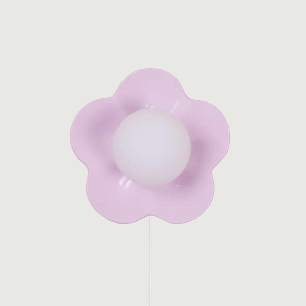 Lámpara de Pared Floral con Diseño Único y Base de Resina – Ideal para Decoración Interior 9