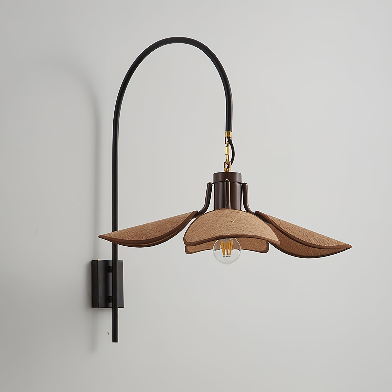 Lámpara de Pared Floral con Diseño de Pétalos – Iluminación Elegante y Cálida para el Hogar 0