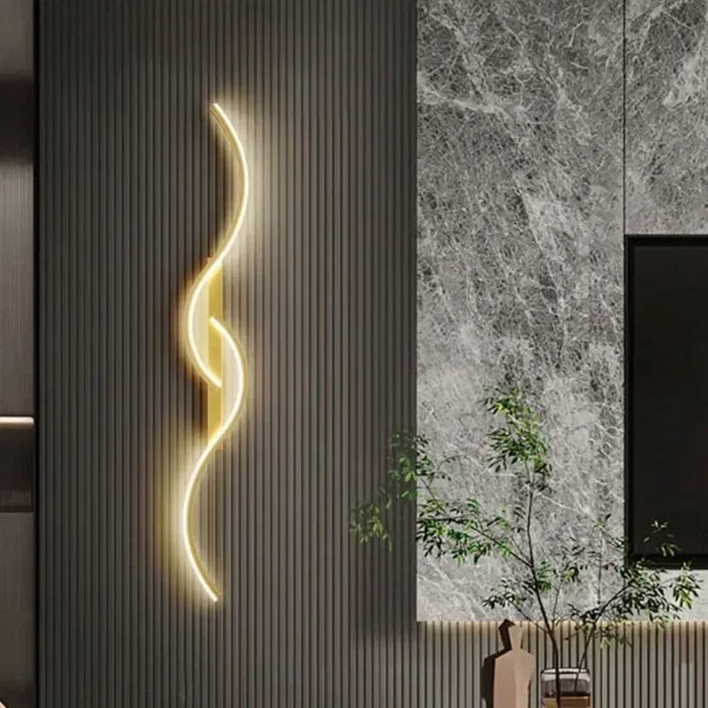 Lámpara de Pared LED Minimalista de Hierro – Diseño Moderno y Elegante 1