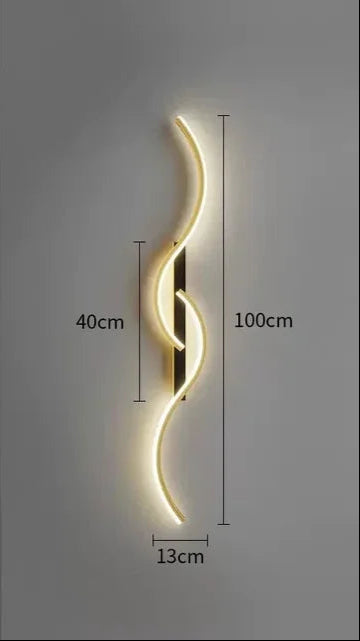 Lámpara de Pared LED Minimalista de Hierro – Diseño Moderno y Elegante 11