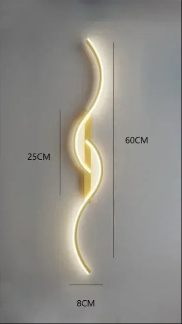 Lámpara de Pared LED Minimalista de Hierro – Diseño Moderno y Elegante 9