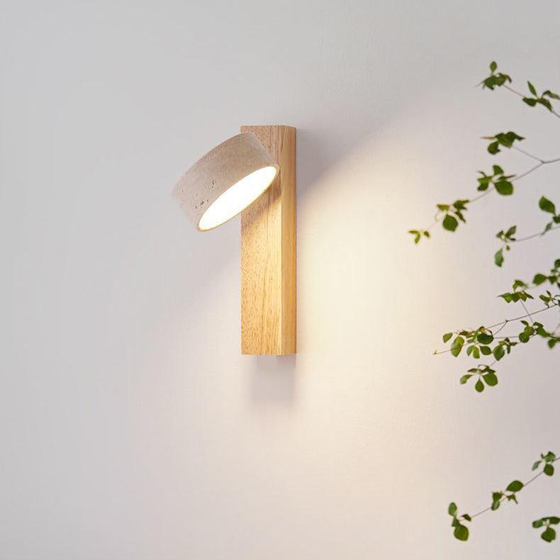 Lámpara de Pared LED Minimalista de Travertino Off-white con Diseño Natural y Luz Suave – Apliques de Pared Elegantes 5