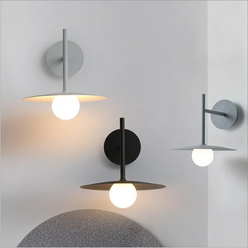 Lámpara de Pared LED Moderna Ajustable de Metal con Brazo Móvil y Dimmable 1