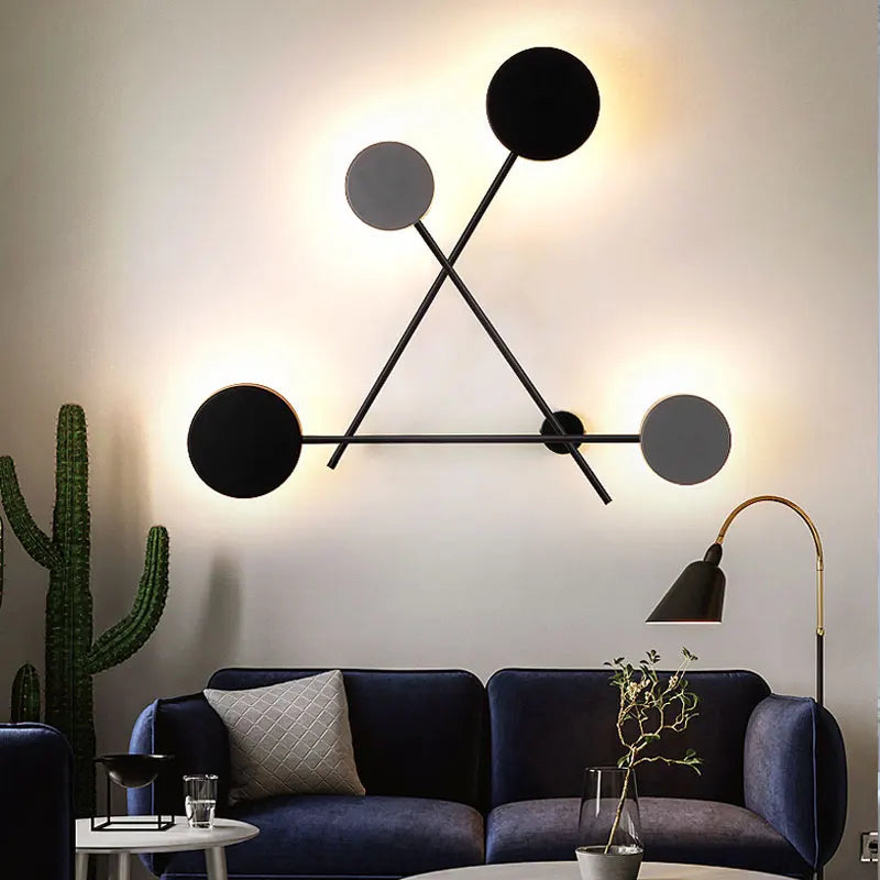 Lámpara de Pared LED Moderna Radiance con Diseño Elegante y Eficiencia Energética 1