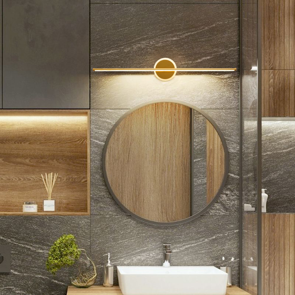 Lámpara de Pared LED Moderna Redonda/Cuadrada de Silicona y Metal 2