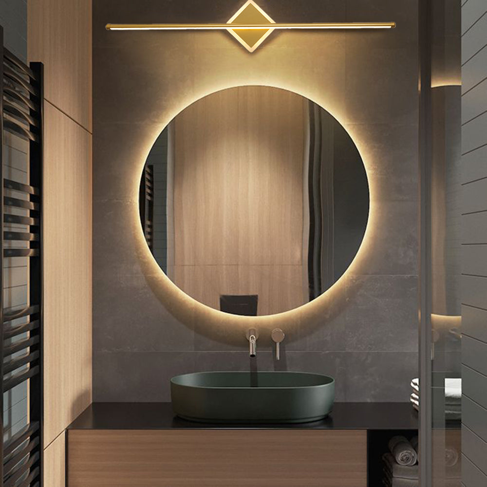 Lámpara de Pared LED Moderna Redonda/Cuadrada de Silicona y Metal 3